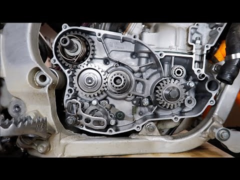 Replacing YZ250 Shift Shaft