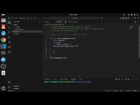 Armstrong Number in JavaScript | DSA Series | CodeZaim