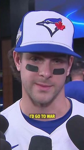 The love that exists in the Blue Jays’ locker room is real, as Ernie Clement puts it. ❤️🤧