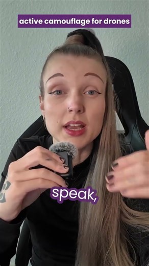 Camouflage system for drones