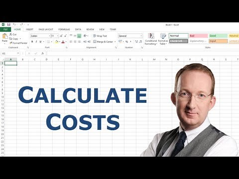 Excel Calculations - Compare Costs