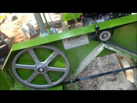 Harbor Freight Saw mill blade change