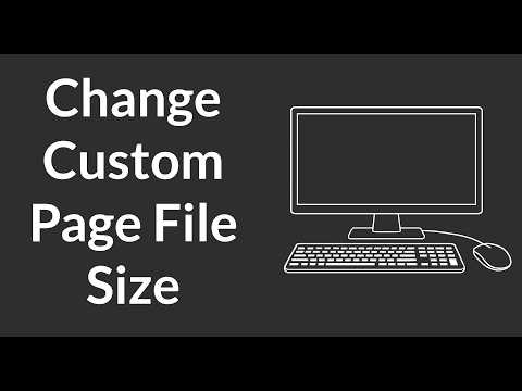 How to Optimize Virtual Memory Paging File Size PC (Windows) | Set Custom Page File Size
