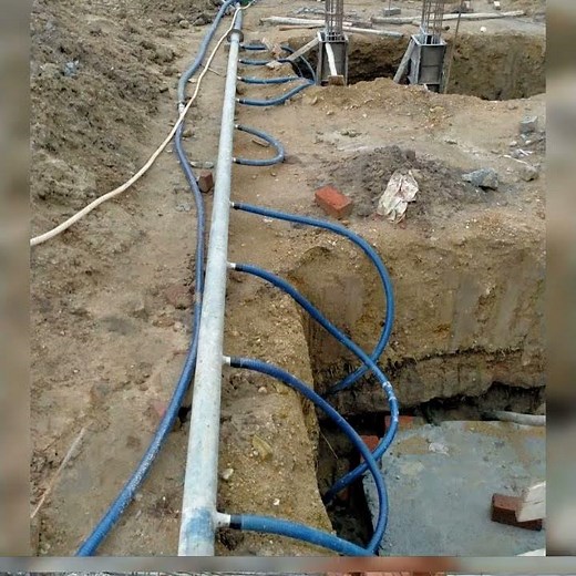 How to well point dewatering system in construction worked
