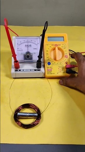 Michael Faraday's Electromagnetic Induction Experiment #science #experiment