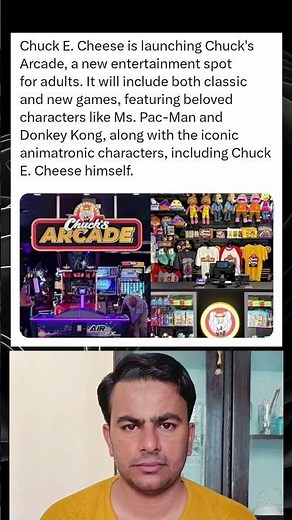 Chuck E. Cheese Launches Chuck's Arcade for Adults with Classic Games