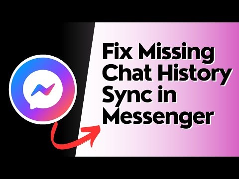 How to fix missing chat history sync in Messenger
