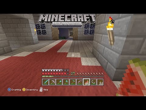 Minecraft Xbox 360 Edition - Tu7 Tutorial World Survival Gameplay