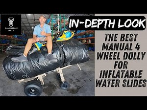 Diamondback Dolly: The Ultimate Tool for Rental Pros | In-Depth Look for Bounce House Businesses