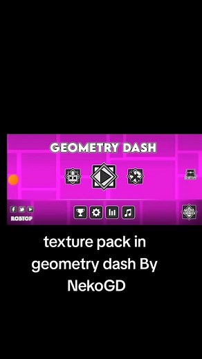Texture Pack in Geometry Dash by NekoGD