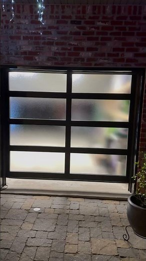 Clopay Avante Fullview with LiftMaster 98022 Sidemount Garage Opener Installed