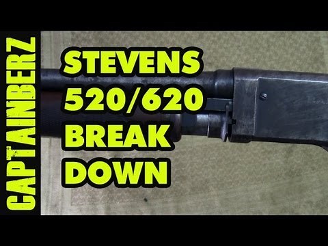 Stevens 520/620 (Ranger 30 or Western Field 30) Shotgun Breakdown