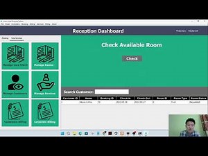 Online Hotel Booking System Application Project Using Java Swing and MySQL Database.