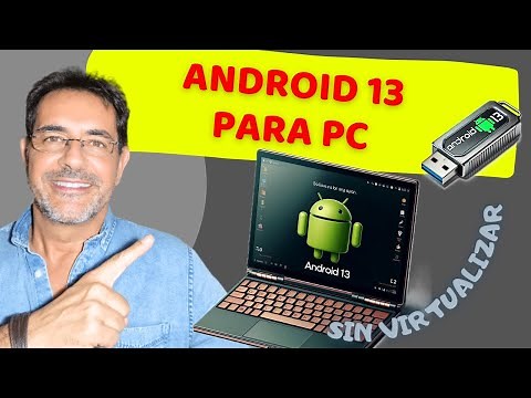 ANDROID 13 PARA PC⚡Convertir un viejo PC en un potentísimo Android moderno.💥