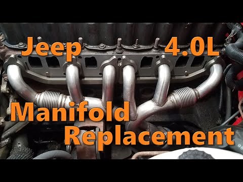 Jeep 4.0L Exhaust Manifold Replacement