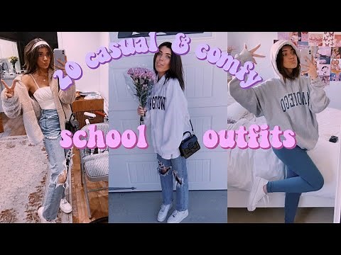 20 casual & comfy school outfits to rock 2020