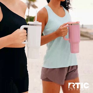 Hello, summer! Keep your drinks icy cold all season long with RTIC ceramic-lined drinkware. | Walmart