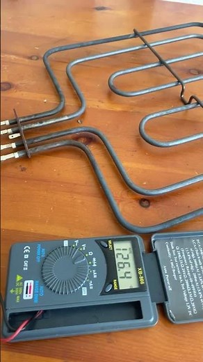Oven Not Heating? How to Test the Cooker Heater Element with a Multimeter (Ohms Test)