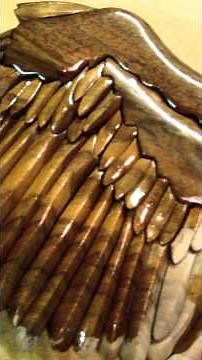 Intarsia finishing technique