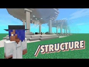 Learn the Structure Command - Minecraft Bedrock Commands Tutorial Series
