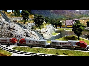 Building a small N Scale Train layout