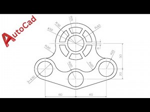 AutoCAD 2D Practice | Step by Step 2D Drawing Tutorial for Beginners | AutoCAD 2D Tips
