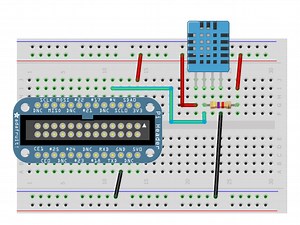 DHT Humidity Sensing on Raspberry Pi or Beaglebone Black with GDocs Logging