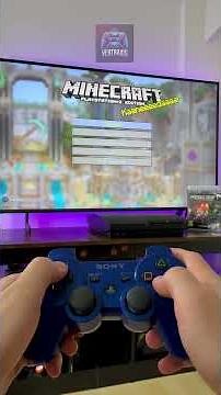Minecraft PS3 POV GAMEPLAY