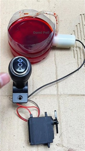 How to run dc water pump with dc motor #tech #diy #experimnent