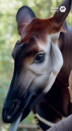 Okapi: (from Congo) The Animal Scientists Couldn’t Find for Decades! 🕵️‍♂️🦒