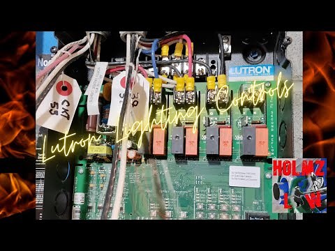 Lutron Lighting Control (how to wire the panel)