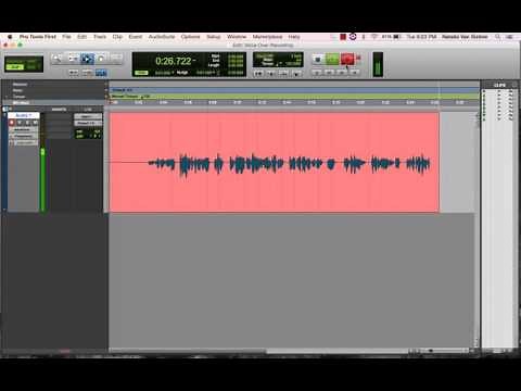 [ Tutorial ] ProTools First - Basic Audio Recording
