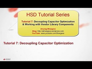 HSD Tutorial-7: Decap Optimization in PIPro