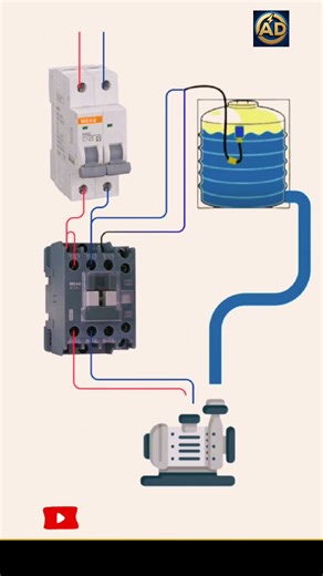 how to connection float switch #electrical #power #viral