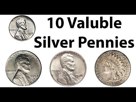SILVER PENNIES! Here's 10 Valuable Silver Pennies Worth Money