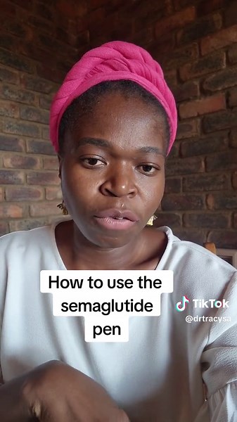 How to use Ozempic pen. 0.25mg