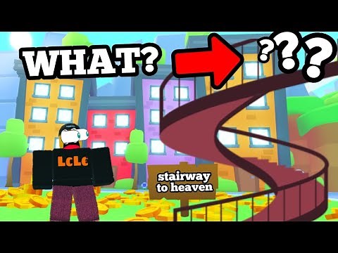 i SPENT 9 HOURS climbing SECRET STAIRS in Pet Sim 99 and got...