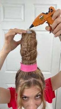 i turned my hair into a carnival ride 🎡