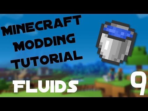 Create Minecraft Mods WITHOUT CODING!! - EP9 - Fluids | MCreator Tutorial