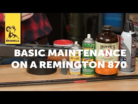 Tech Tip: Remington 870 Basic Maintenance