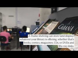 Modern Shelving Unit Designs For School Libraries Maximize Floor Space