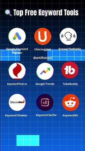 Top 9 FREE Keyword Tools You MUST Try in 2025! #aitools