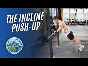 Incline Push-Up on a Bar | Perfect Push-Up Variation for Beginners #fitness