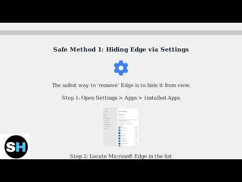 How To Uninstall Microsoft Edge From Windows 11 (2026) – Remove Edge Browser Safely