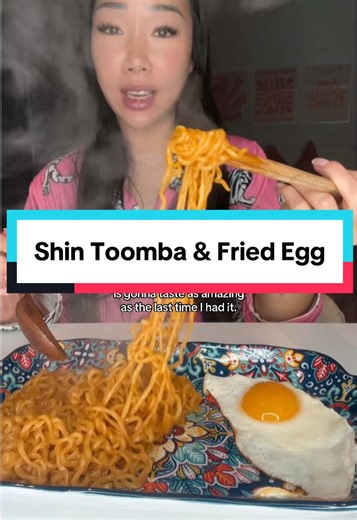 Delicious Dinner Mukbang with Shin Toomba & Fried Egg