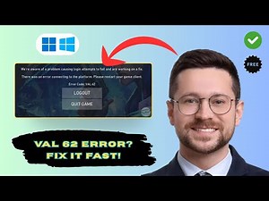 How to Fix Valorant Error Code VAL 62 (Server Fix 2025)