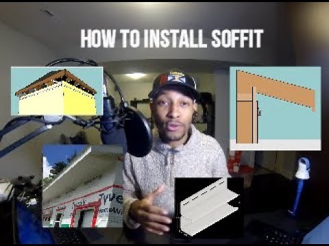 SOFFIT, FASCIA, F-CHANNEL INSTALL EXPLAINED
