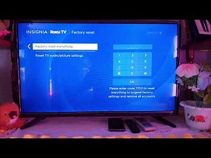 How to Reset Insignia Roku Tv