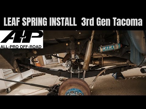 Install AllPro Leaf Springs on Your Tacoma AT HOME!