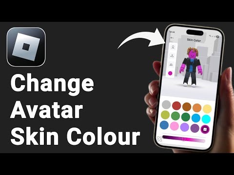 How To Change Avatar Skin Colour On Roblox
